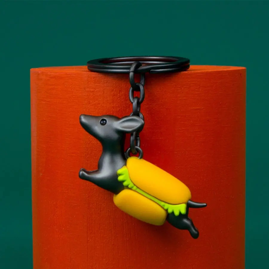 Metalmorphose MTM250-01 Dachshund Hotdog Μπρελόκ από Αλόη