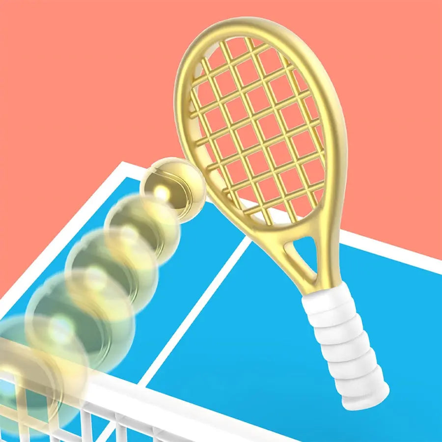 Metalmorphose MTM317-01 Tennis Racket Μπρελόκ από Αλόη