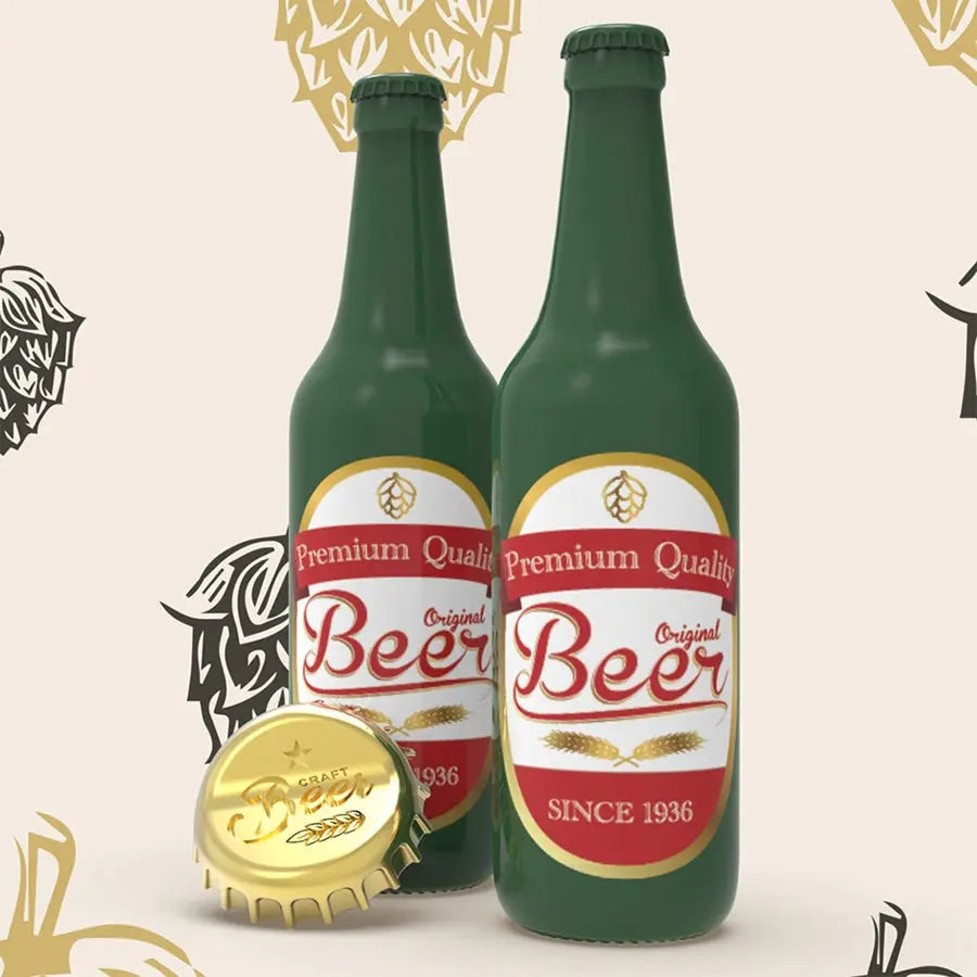 Metalmorphose MTM326-03 Beer Bottle Μπρελόκ από Αλόη