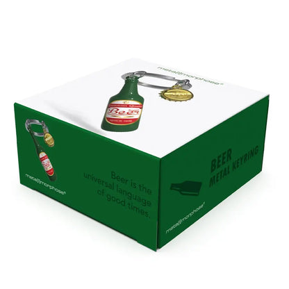 Metalmorphose MTM326-03 Beer Bottle Μπρελόκ από Αλόη