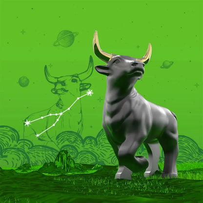 Metalmorphose MTM351-01 Taurus Μπρελόκ από Αλόη Ζώδιο Ταύρος