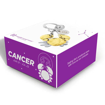 Metalmorphose MTM353-01 Cancer Μπρελόκ από Αλόη Ζώδιο Καρκίνος