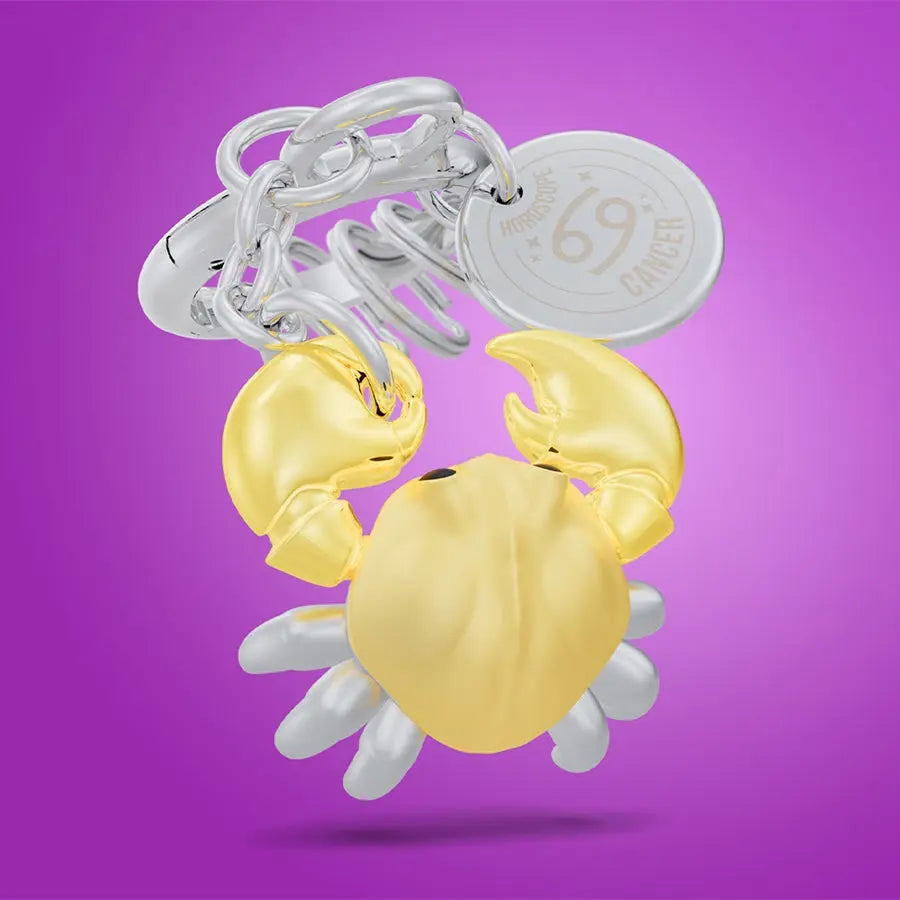 Metalmorphose MTM353-01 Cancer Μπρελόκ από Αλόη Ζώδιο Καρκίνος