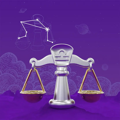 Metalmorphose MTM356-01 Libra Μπρελόκ από Αλόη Ζώδιο Ζυγός