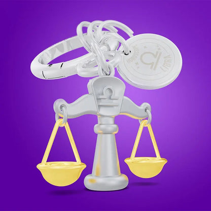 Metalmorphose MTM356-01 Libra Μπρελόκ από Αλόη Ζώδιο Ζυγός