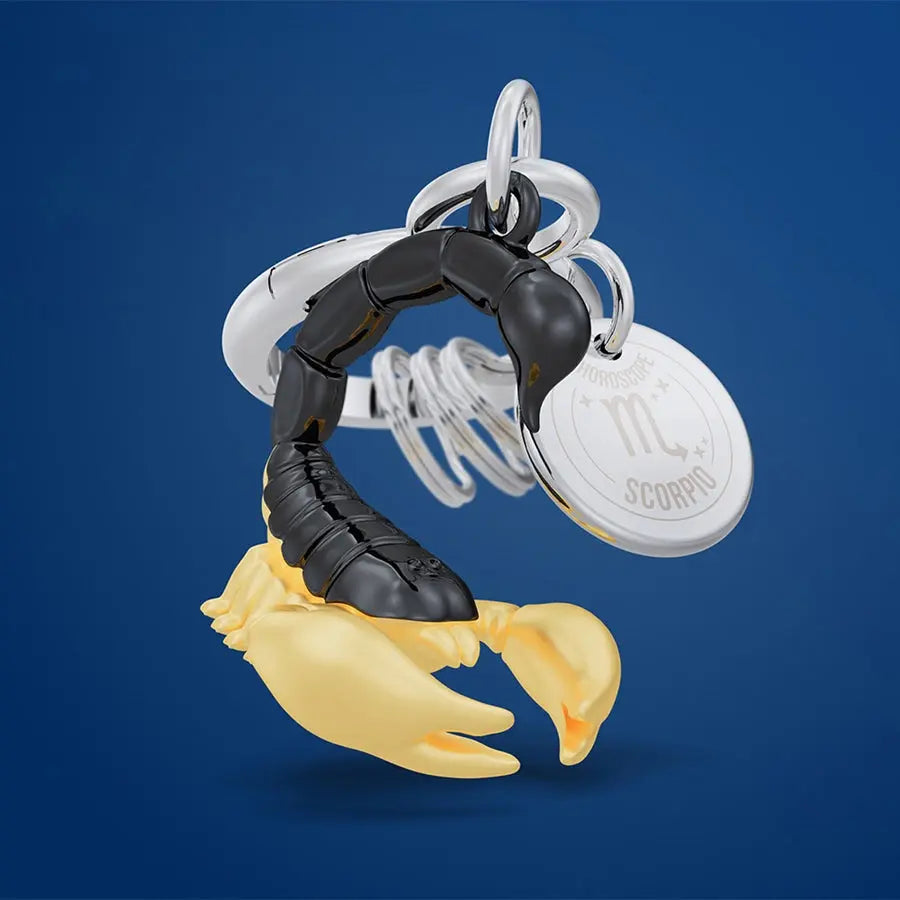 Metalmorphose MTM357-01 Scorpio Μπρελόκ από Αλόη Ζώδιο Σκορπιός