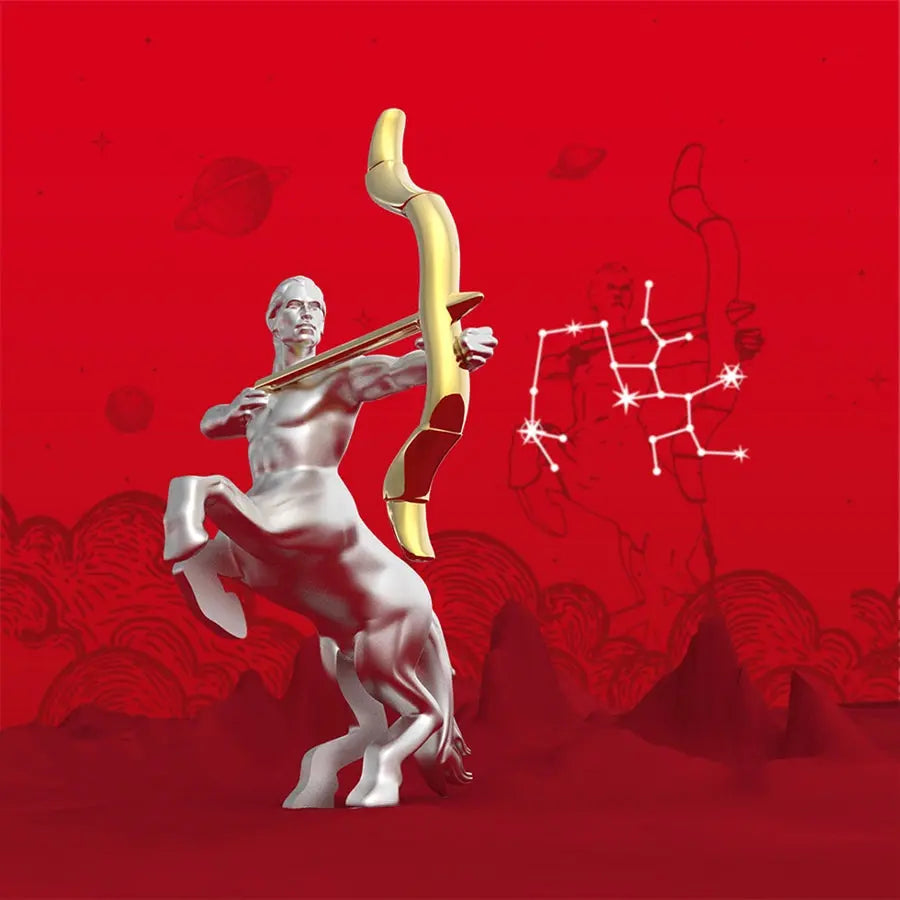 Metalmorphose MTM358-01 Sagittarius Μπρελόκ από Αλόη Ζώδιο Τοξότης