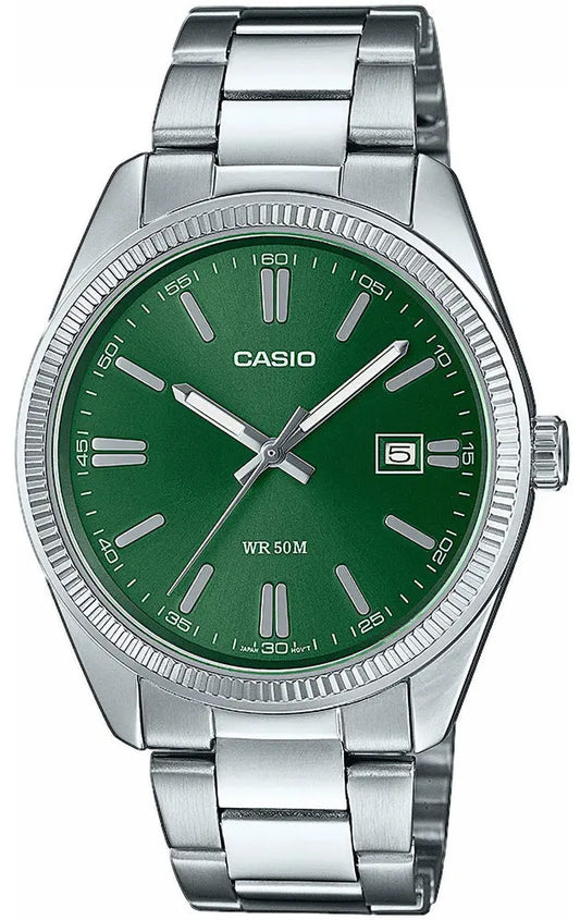CASIO MTP-1302PD-3AVEF Silver Stainless Steel Bracelet