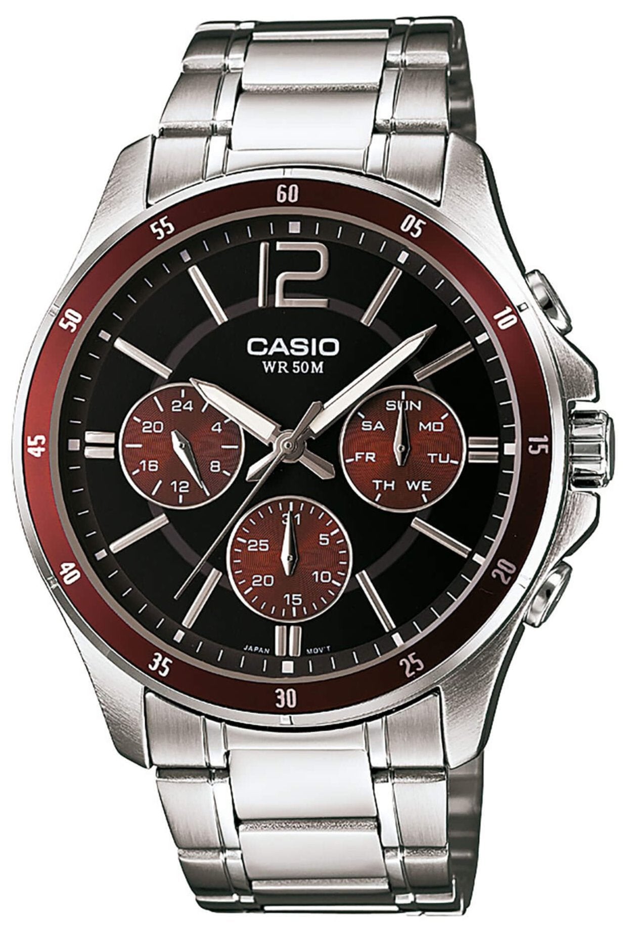 CASIO MTP-1374PD-5AVEF Stainless Steel Bracelet