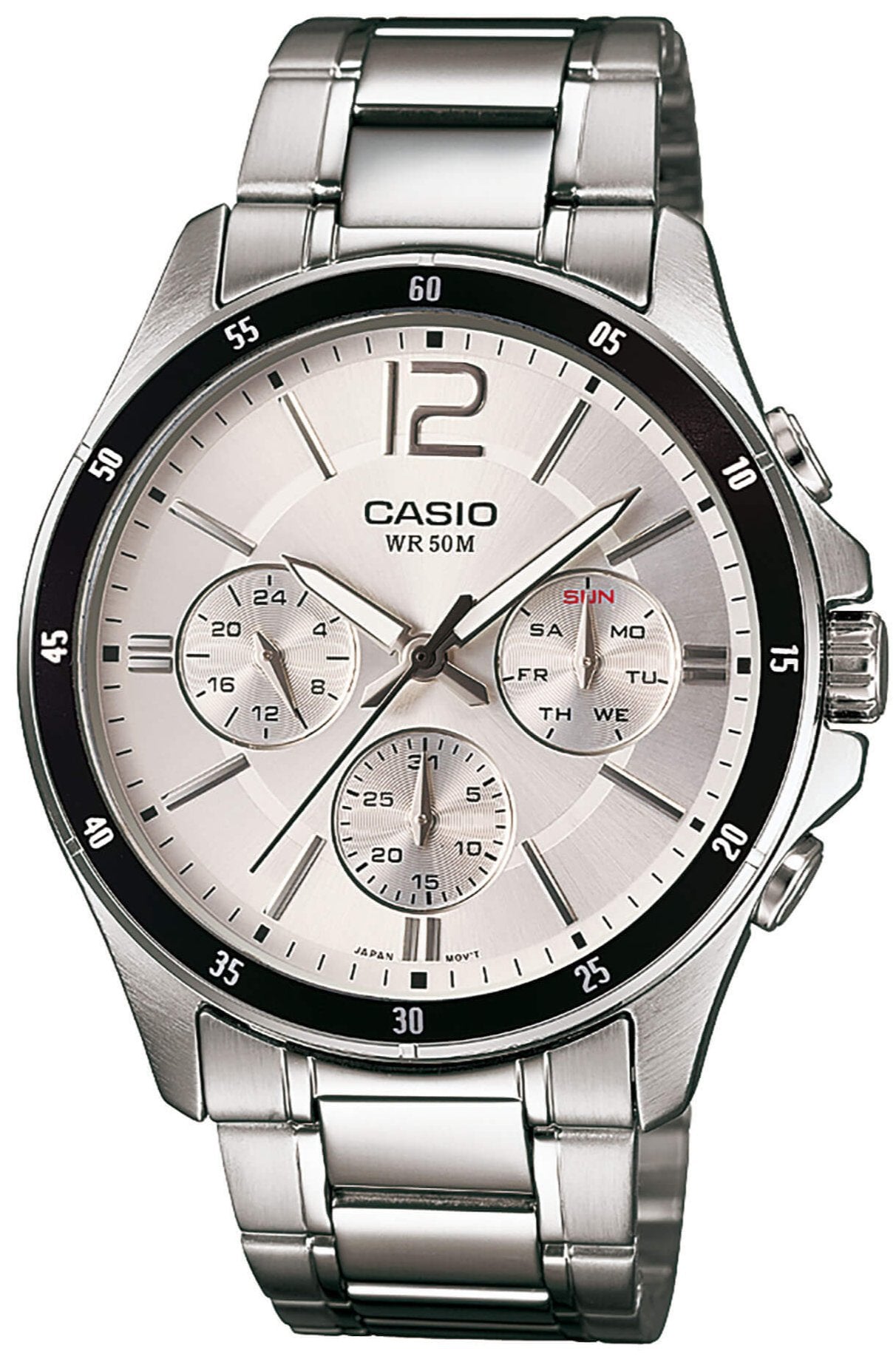 CASIO MTP-1374PD-7AVEF Stainless Steel Bracelet