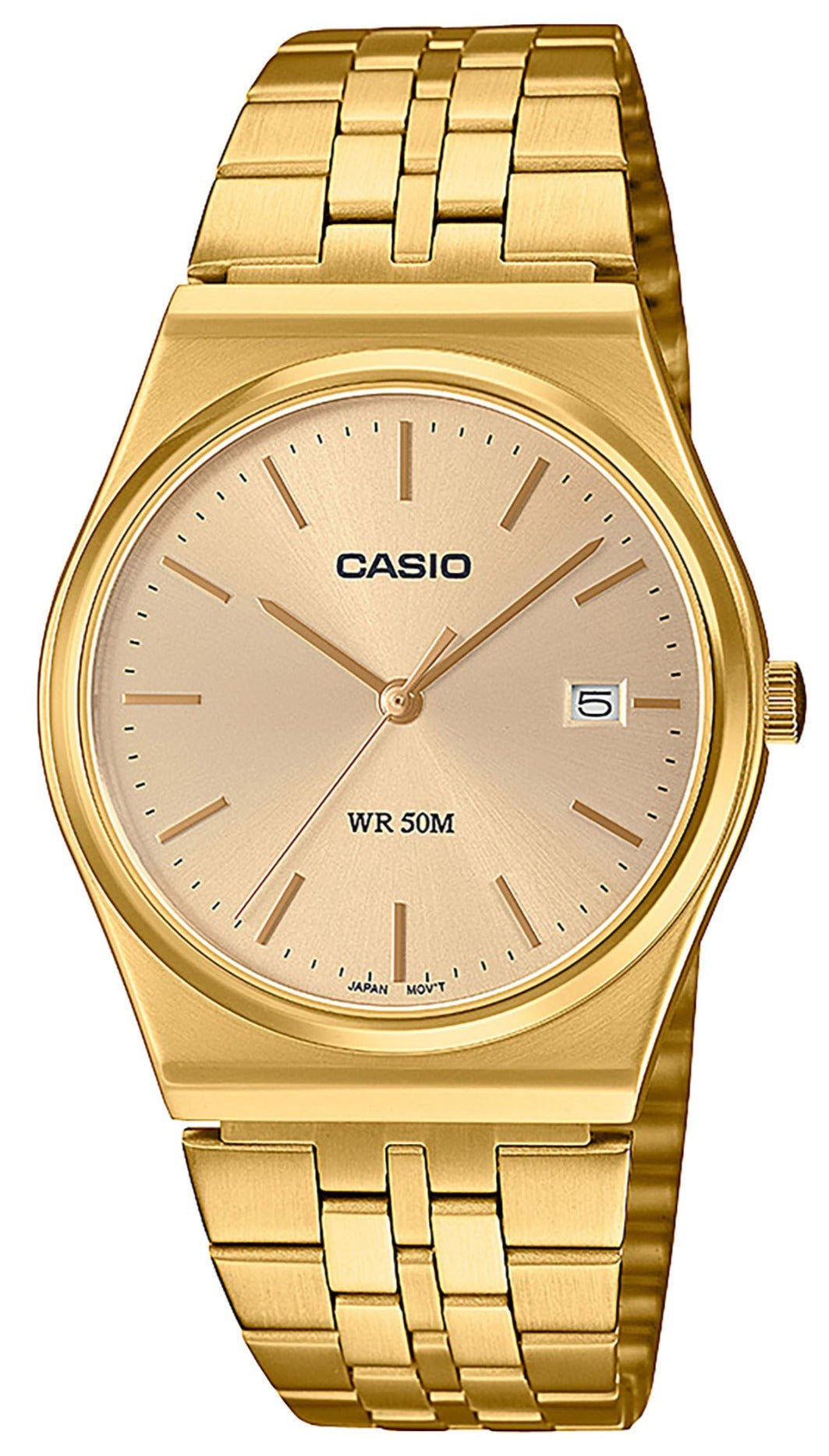 CASIO MTP-B145G-9AVEF Gold Stainless Steel Bracelet