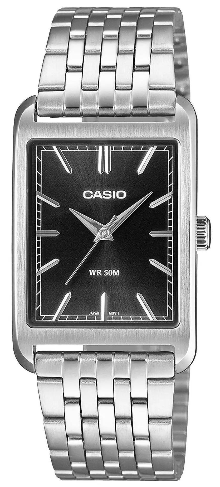 CASIO MTP-B215D-1AVER Stainless Steel Bracelet