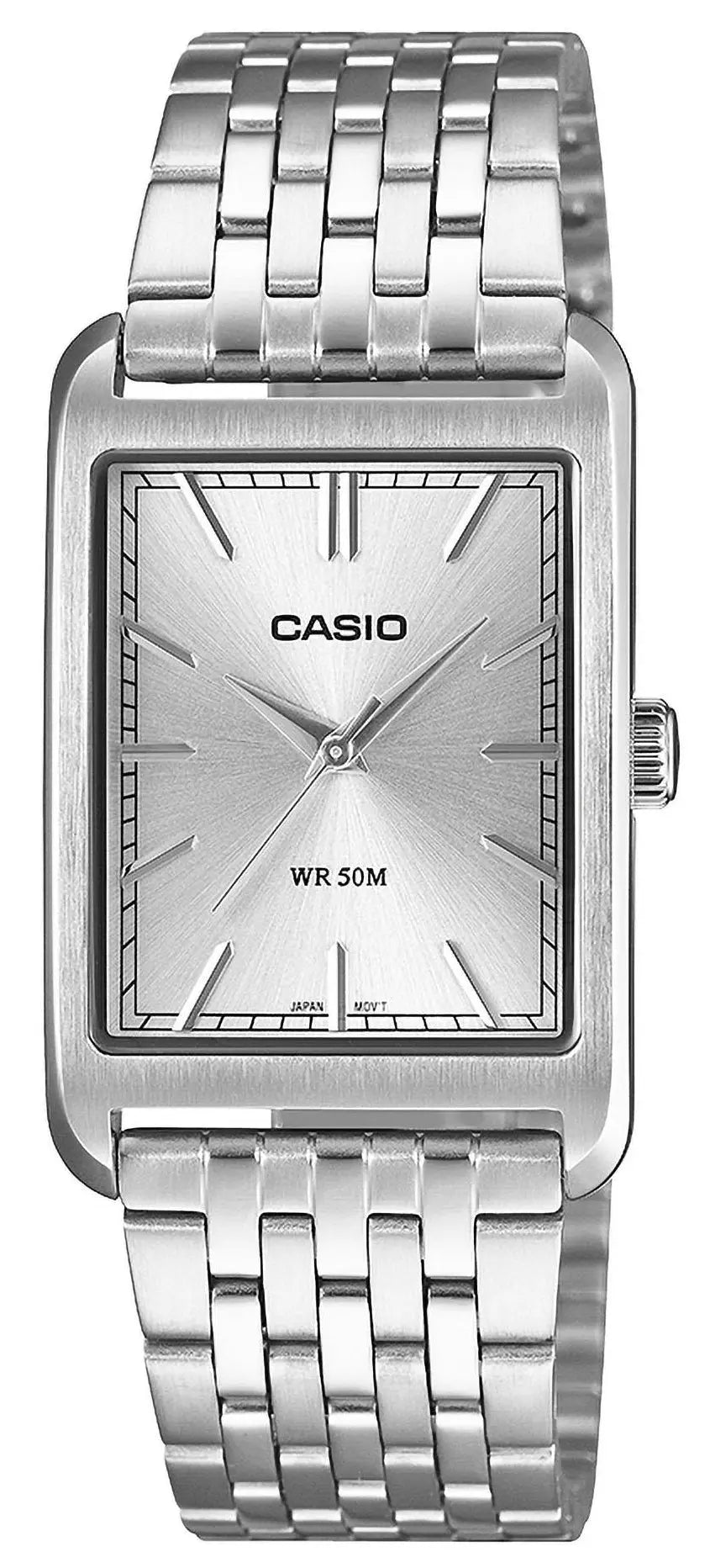 CASIO MTP-B215D-7AVER Stainless Steel Bracelet