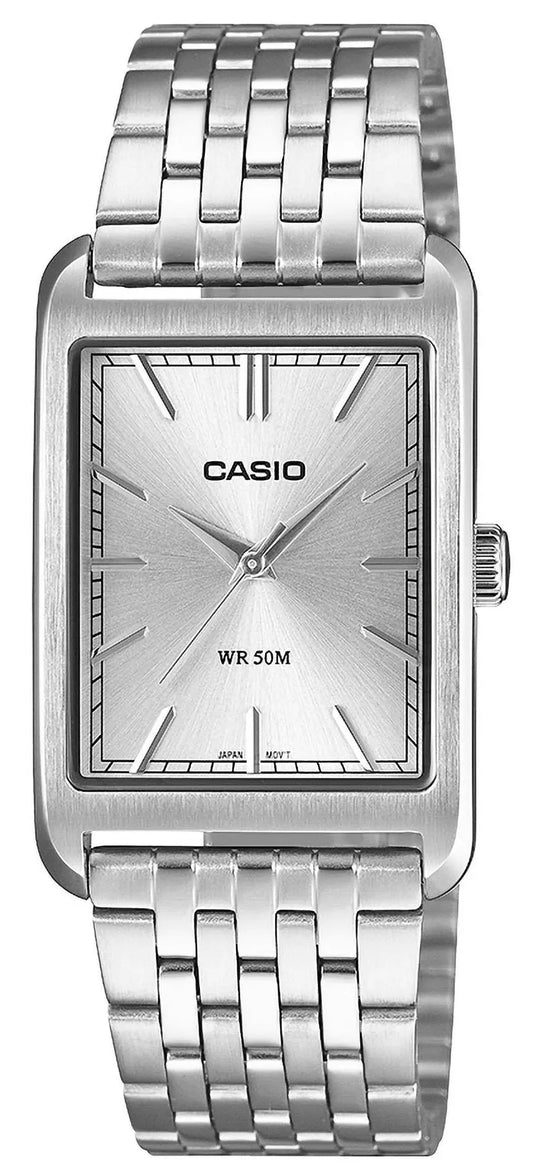 CASIO MTP-B215D-7AVER Stainless Steel Bracelet