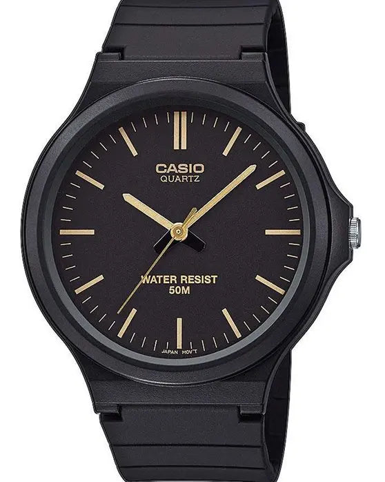 CASIO MW-240-1E2VEF Black Plastic Strap