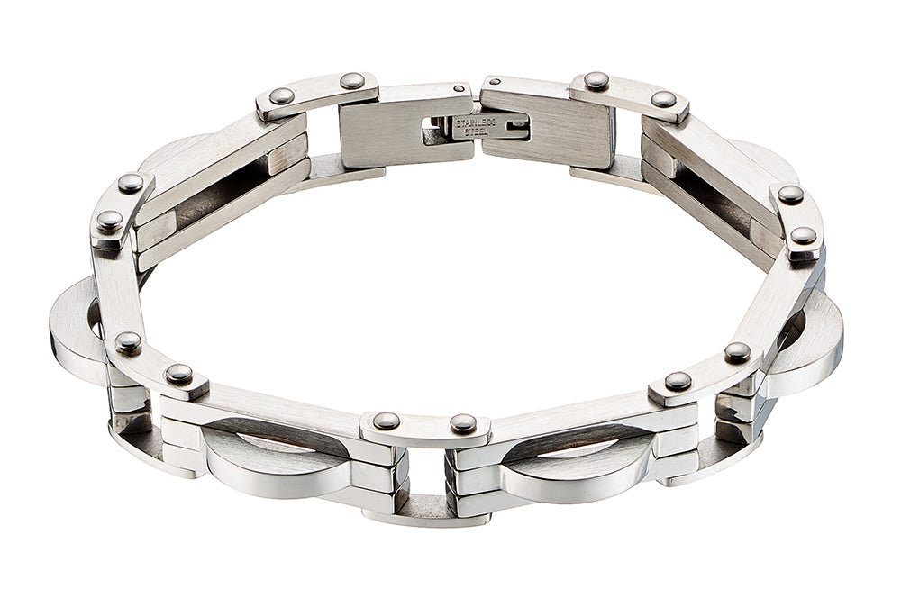 N00183W Men's Stainless Steel Bracelet