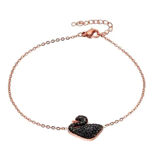N00965G Riviera Stainless Steel Bracelet with Zirconia
