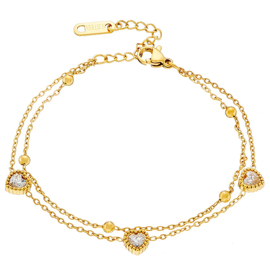 Bracelet N00978G Women's Gold Plated Steel
