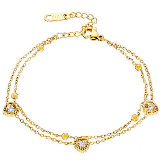 Bracelet N00978G Women's Gold Plated Steel