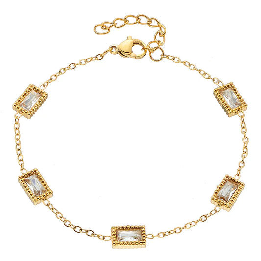 Bracelet N00978G Women's Gold Plated Steel