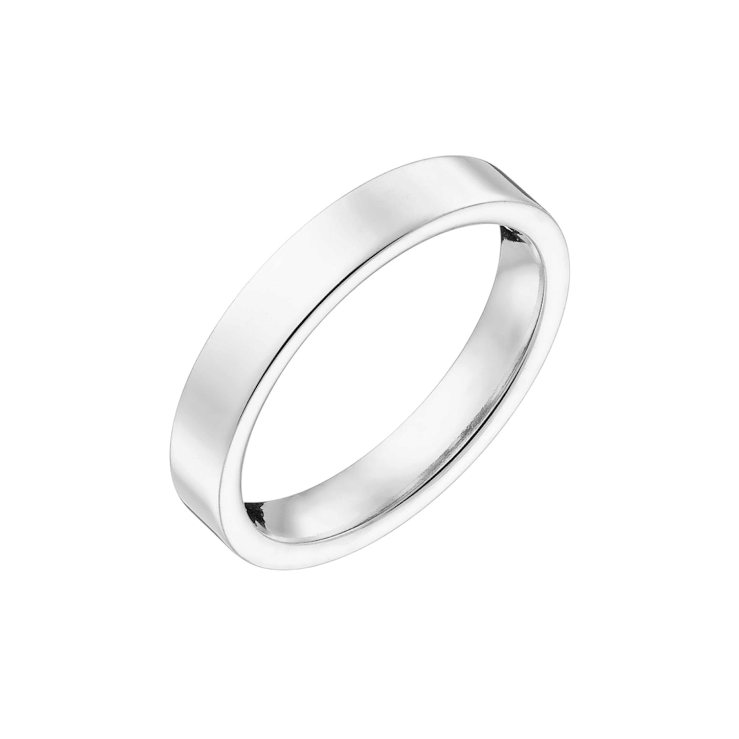 Wedding Ring 48433-54 Classic Stainless Steel 4.5mm