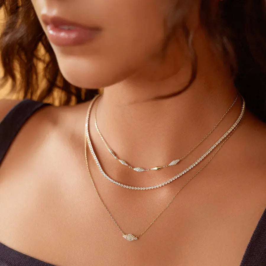 Ania Haie N061-03G Κολιέ Pavé Sparkle Από Επιχρυσωμένο Ασήμι
