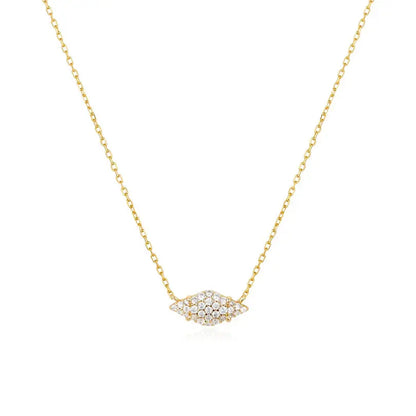Ania Haie N061-03G Κολιέ Pavé Sparkle Από Επιχρυσωμένο Ασήμι