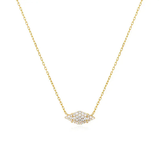 Ania Haie N061-03G Κολιέ Pavé Sparkle Από Επιχρυσωμένο Ασήμι