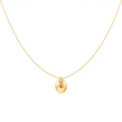 Ania Haie N062-03G Κολιέ Oval Charm Από Επιχρυσωμένο Ασήμι