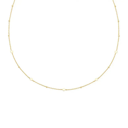Ania Haie N063-01G Κολιέ Disc Από Επιχρυσωμένο Ασήμι