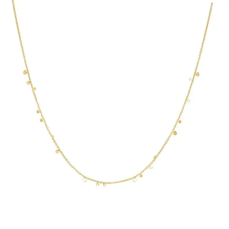 GM220W Zircon Heart Necklace In Platinum Plated Silver