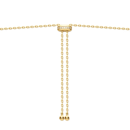 GM220W Zircon Heart Necklace In Platinum Plated Silver