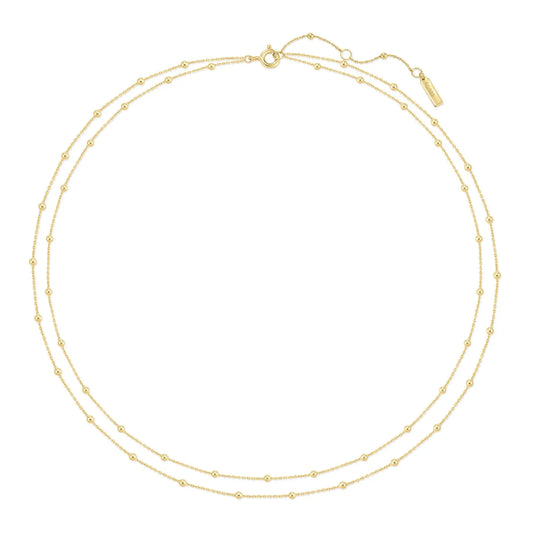 GM220W Zircon Heart Necklace In Platinum Plated Silver