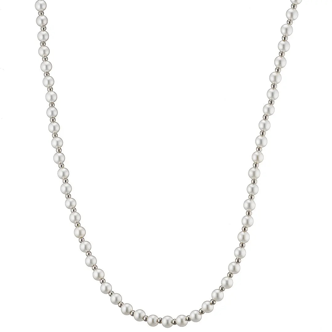 N07139G Gold Plated Steel Necklace with Green Zircon