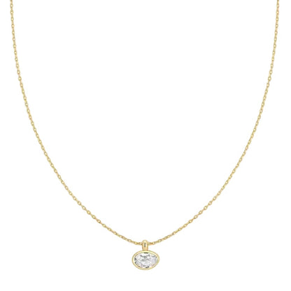 Ania Haie N076-03G Κολιέ Organic Pebble Από Επιχρυσωμένο Ασήμι