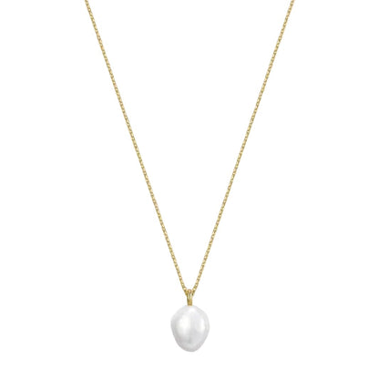 Ania Haie N080-01G Κολιέ Baroque Pearl Από Επιχρυσωμένο Ασήμι