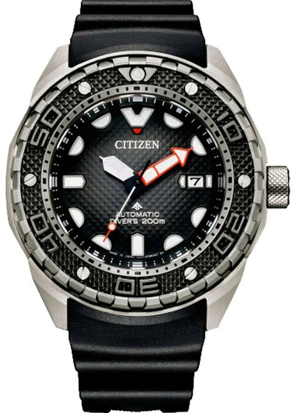 Citizen NB6004-08E Automatic Promaster Divers Black Rubber Strap