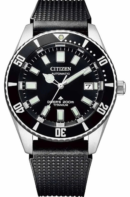Citizen NB6021-17E Automatic Promaster Divers Black Rubber Strap