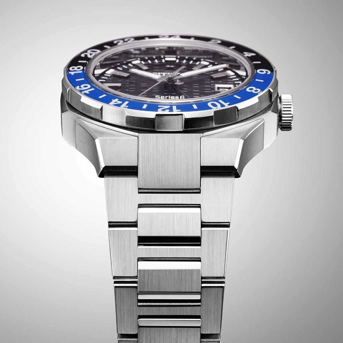 Citizen NB6031-56E Series 8 880 GMT Stainless Steel Bracelet