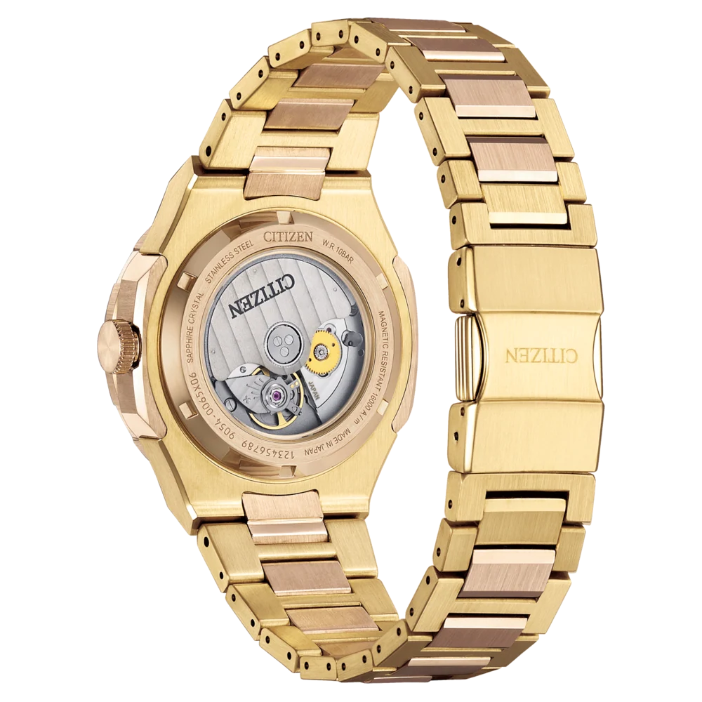 Citizen NB6033-51E Series 8 880 GMT Gold Stainless Steel Bracelet