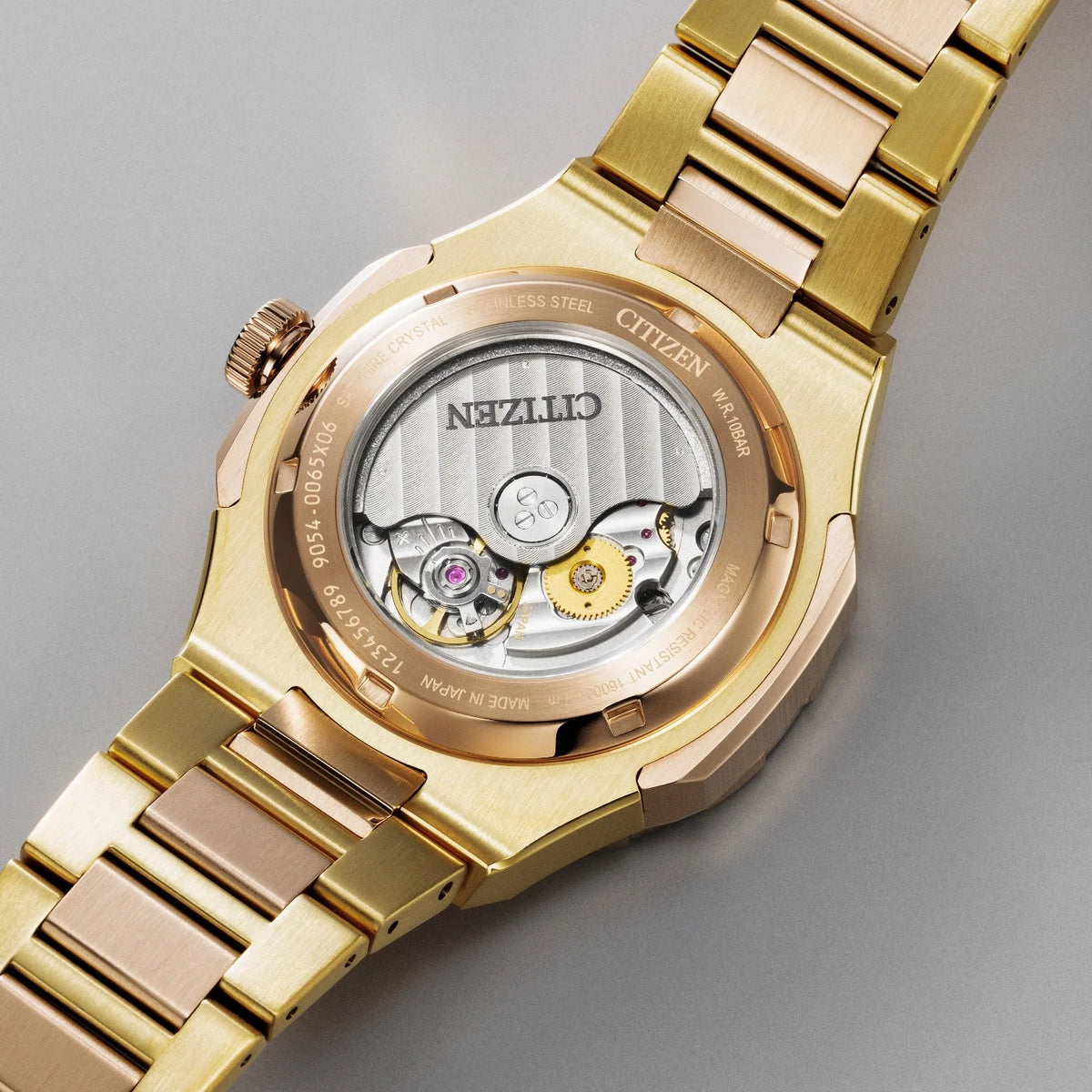 Citizen NB6033-51E Series 8 880 GMT Gold Stainless Steel Bracelet