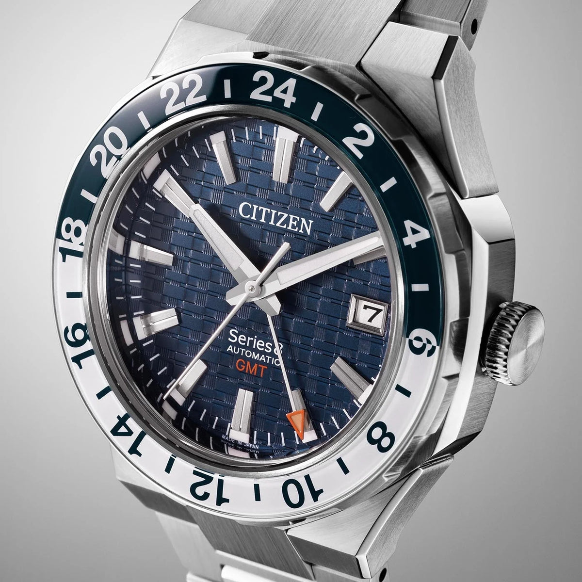 Citizen NB6034-58L Series 8 880 GMT Stainless Steel Bracelet