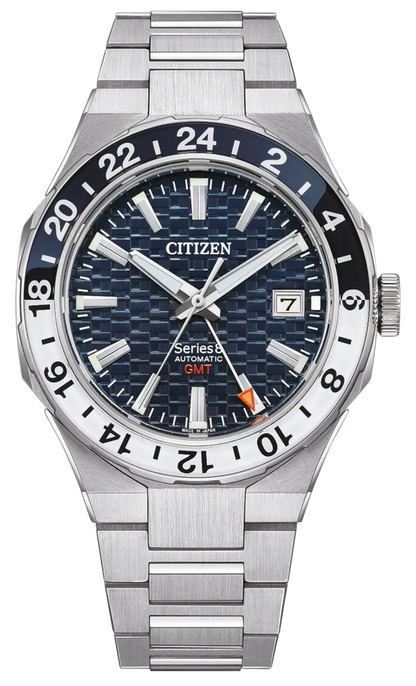 Citizen NB6034-58L Series 8 880 GMT Stainless Steel Bracelet