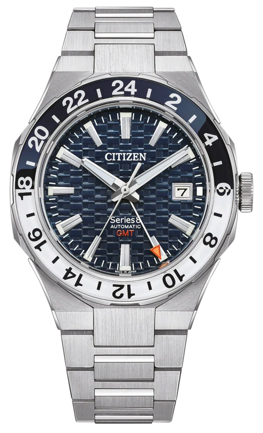 Citizen NB6034-58L Series 8 880 GMT Stainless Steel Bracelet