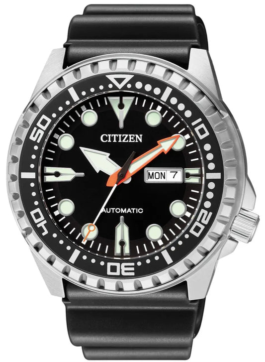Citizen NH8380-15EE Automatic Promaster Marine Black Rubber Strap
