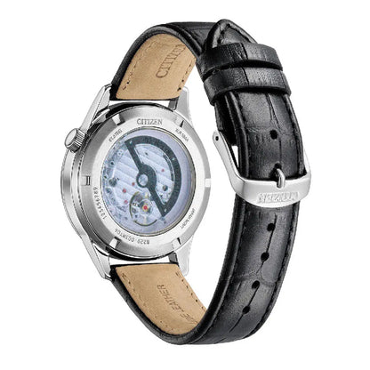 Citizen NH9131-14E Automatic Black Leather Strap