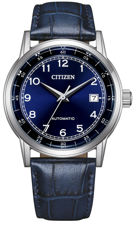 Citizen NJ0210-13L Automatic Blue Leather Strap