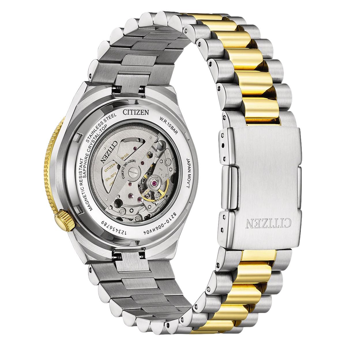 Citizen NJ0234-58X Tsuyosa Shore Automatic Two Tone Stainless Steel Bracelet