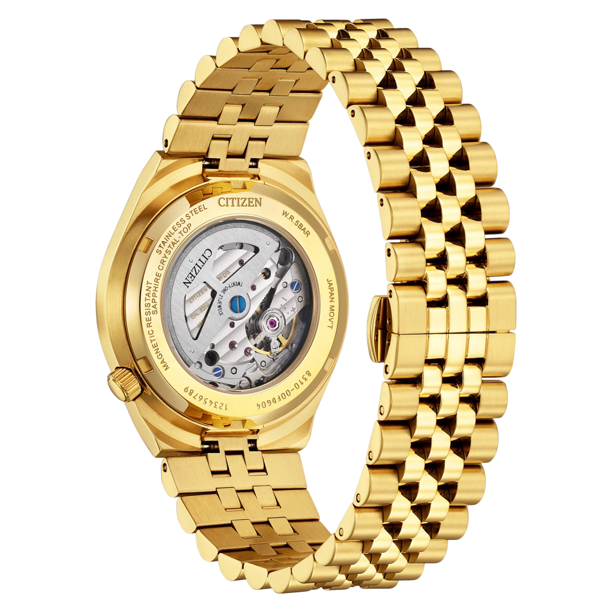 Citizen NK0022-50A Tsuyosa 60 Automatic Gold Stainless Steel Bracelet