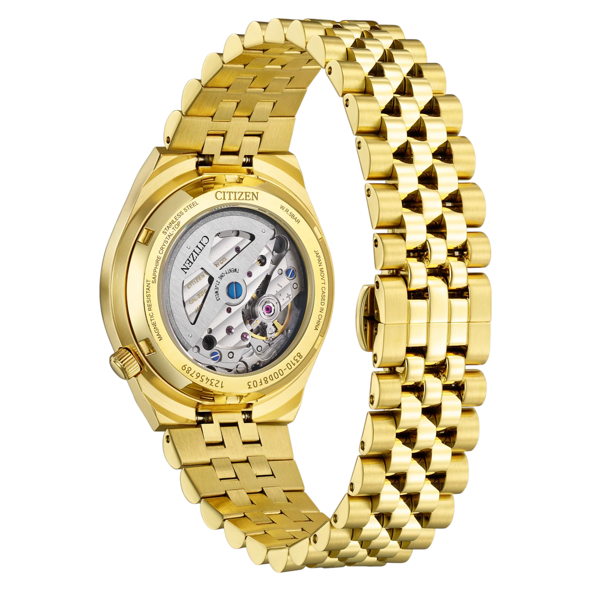 Citizen NK0032-56A Tsuyosa 60 Automatic Gold Stainless Steel Bracelet